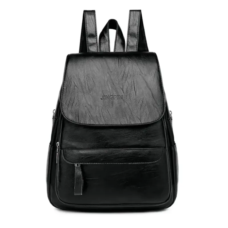 Sac A Dos En Cuir De Haute Qualité Compact, Résistant Et Design Pour Femme A La Mode